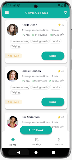 MaidMe - Home cleaning Screen 2
