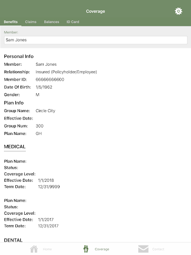 CareFactor Screenshot