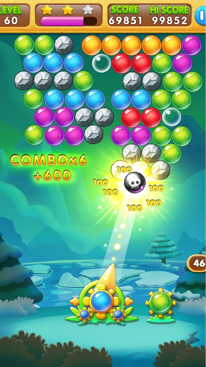 Android application Bubble Puzzle screenshort