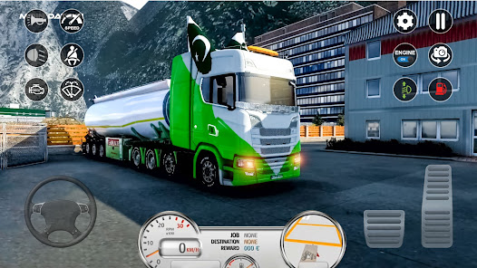 Euro Cargo Truck Simulator Pro apkpoly screenshots 7