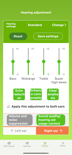 EARBOOST for better listening Screen 2