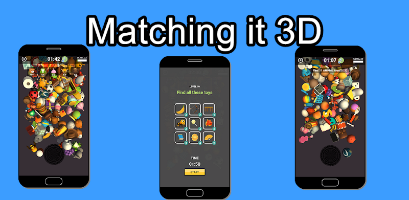 Matching It 3D - Puzzle Game