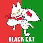 Cover Image of Скачать Black Cat Pure Heroes Coloring 1.5 APK