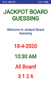 Jackpot Board Guessing