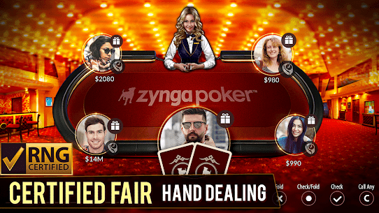 Zynga Poker Mod APK Unlimited Money free Download 5