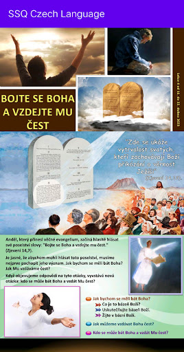 Czech Sabbath School Lesson Screen 2