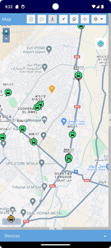 Android application HODNA Bus screenshort