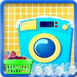 Laundry Cloth washing games icon