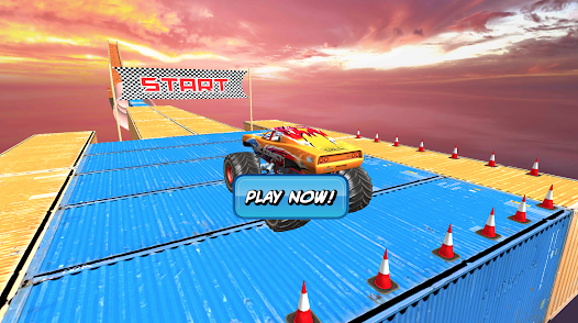Monster Truck Race Simulator screenshots 1