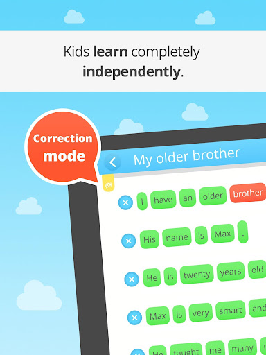 Screenshot of EASY peasy: Spelling for Kids