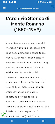 Monte Romano Cultura Screen 3