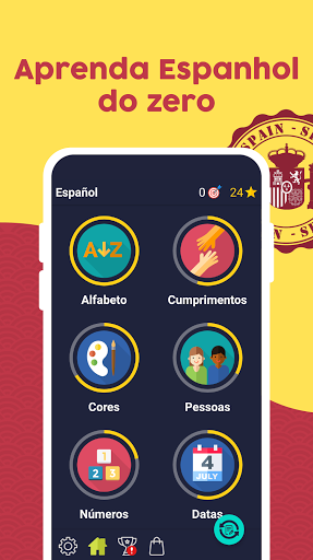 Visualização do aplicativo