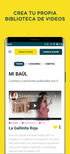 Mi baúl de lengua de signos Screen 3