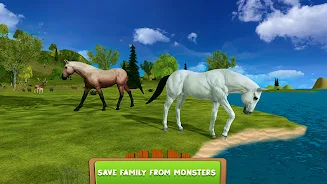Download do APK de Cavalo Selvagem selva jogo para Android