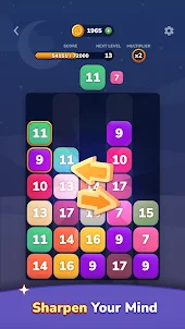 Merge Blocks: Number Puzzle