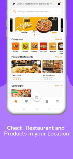 Food Funda Screen 2