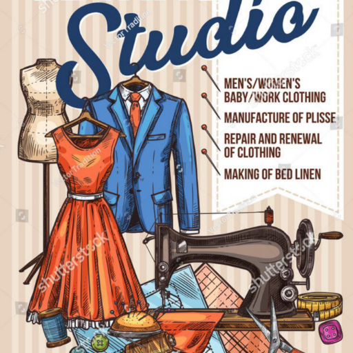 Clothing, Sewing Studio logo