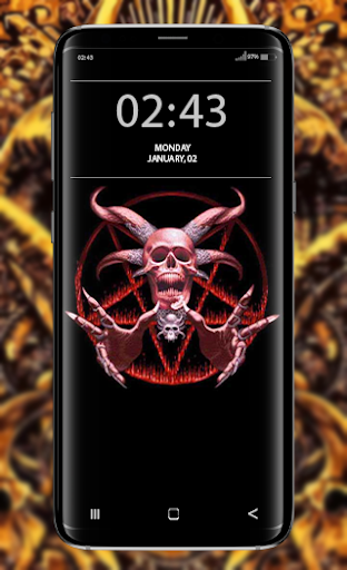 Satanic Wallpaper Screen 3