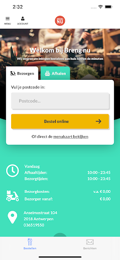 Android application Breng Nu screenshort