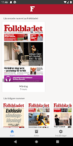 E-tidning Folkbladet 11.13.1 APK + Mod (Unlimited money) إلى عن على ذكري المظهر