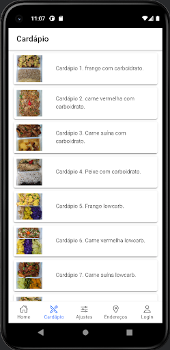 AzfitnessFood Screen 3