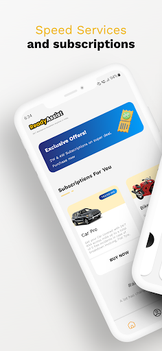Android application ReadyAssist - SuperApp screenshort