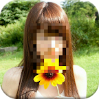 Mosaic Pixelate Censor Photo logo