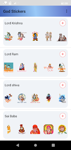 God stickers Screen 3