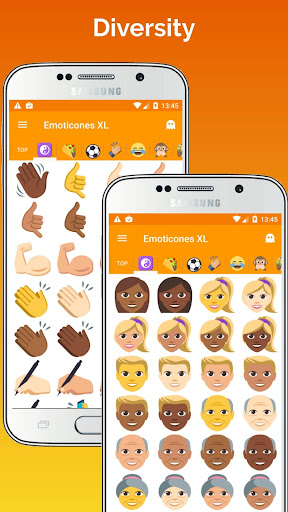 Großes Emoji, große Emojis, Sticker für WhatsApp