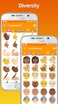 screenshot of Big Emoji sticker for WhatsApp