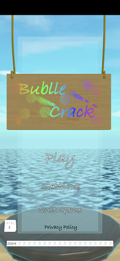 Android application Bubble Crack screenshort