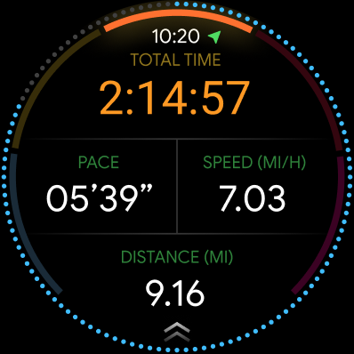 TicExercise for Wear OS Screen 2