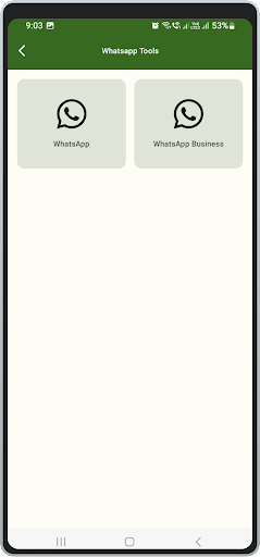Whatsapp Status saver Screen 3