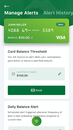 My ClinCard® Screen 3