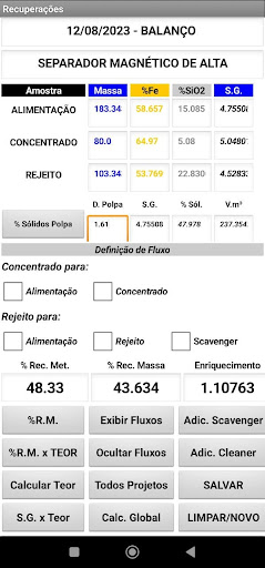 Balanço de Massas de Bolso Screen 3