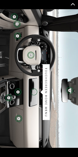 Screenshot of Land Rover iGuide
