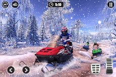 雪ATVバイクレーシングシムのおすすめ画像5