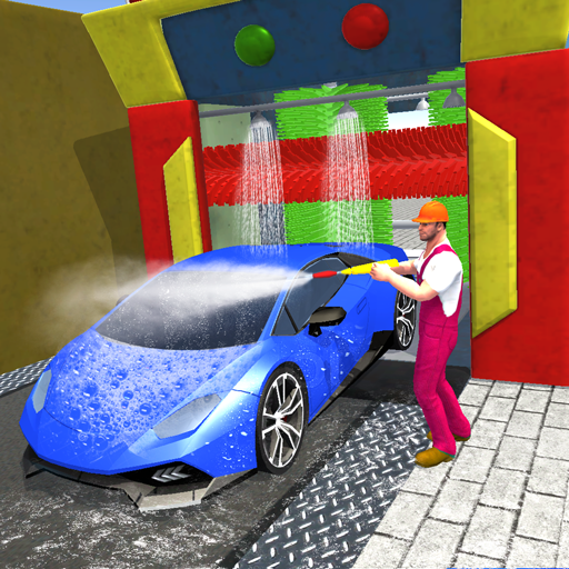 Car Wash Garage Game  Icon