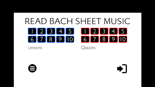Read Bach Sheet Music PRO