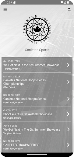 Android application Canletes screenshort