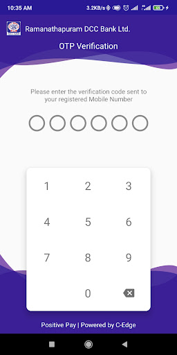 RDCC Bank Positive Pay Screen 3