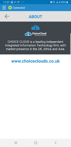 CHOICECLOUD PBX Screen 2