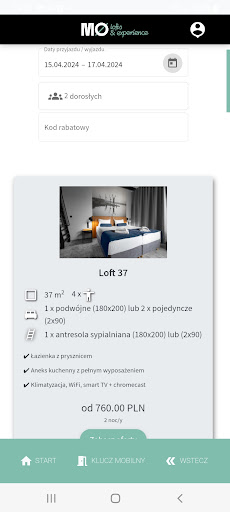 Android application Montownia screenshort
