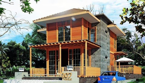 Cool Wooden House Design HD Screen 3