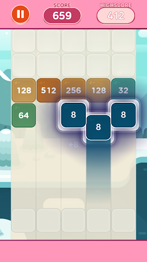 Télécharger Gratuit Merge Block Puzzle - 2048 Shoot Game free APK MOD (Astuce) screenshots 5