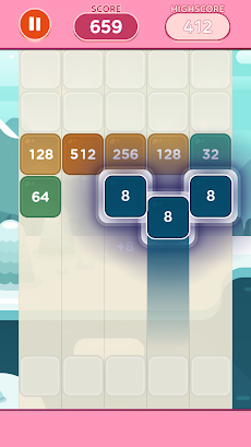 Merge Block Puzzle - 2048 Gameのおすすめ画像5