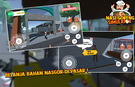 Simulator Nasi Goreng 3D