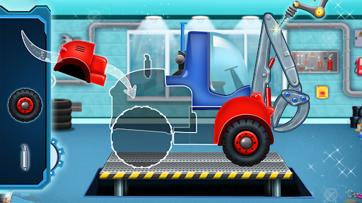 build house - Truck wash game 1