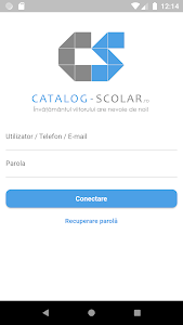 Catalog Scolar - Profesor Unknown