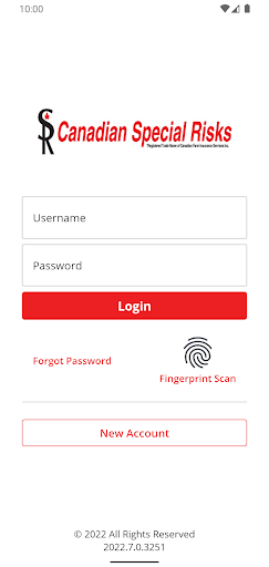 Android application Canadian Special Risks screenshort